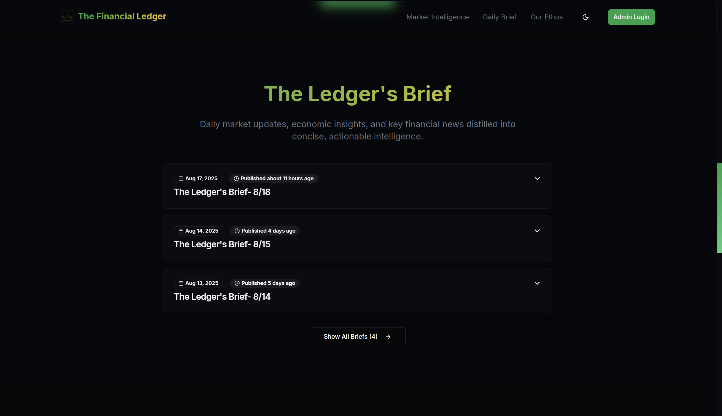 EcoTrack Website Personal-Dashboard