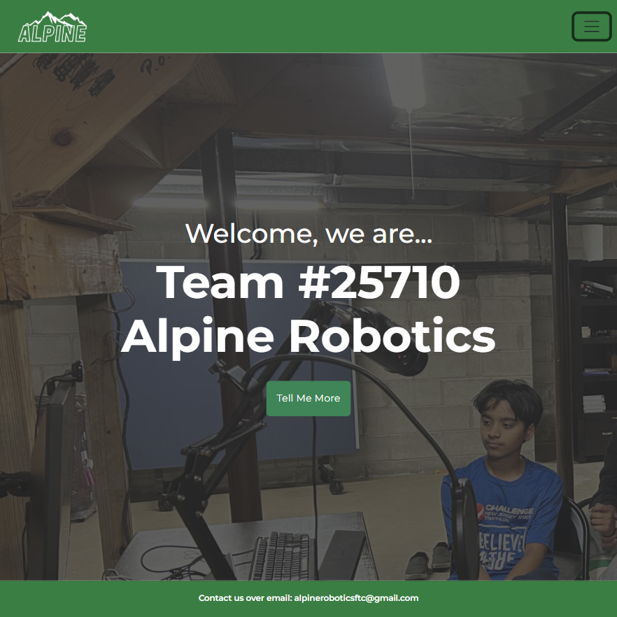 Alpine Robotics Team Website